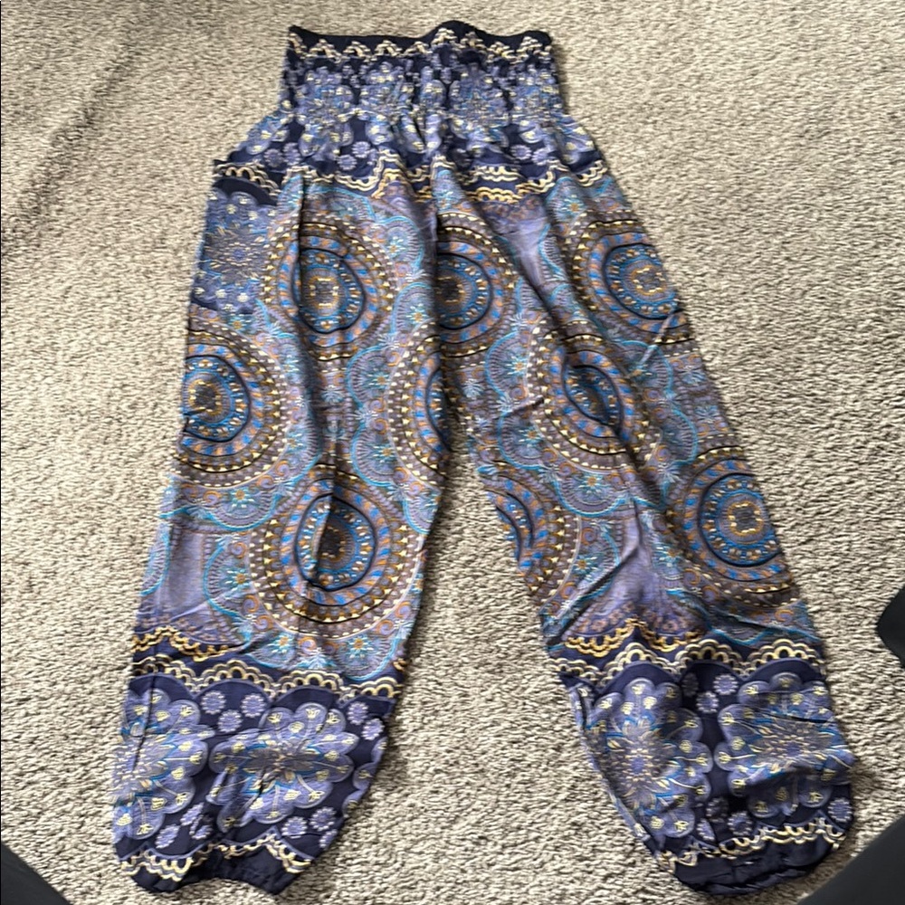 Bohemian Patterned Women's Pants